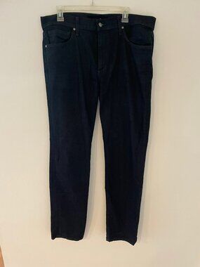 Joes Jeans Mens Brixton Straight Narrow Dark wash 36 X 34, zip fly, stretch